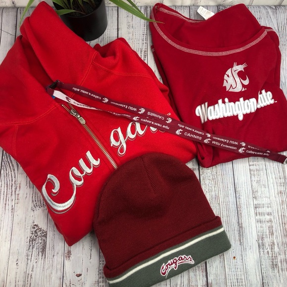 Washington State University Tops - WSU bundle set of 4